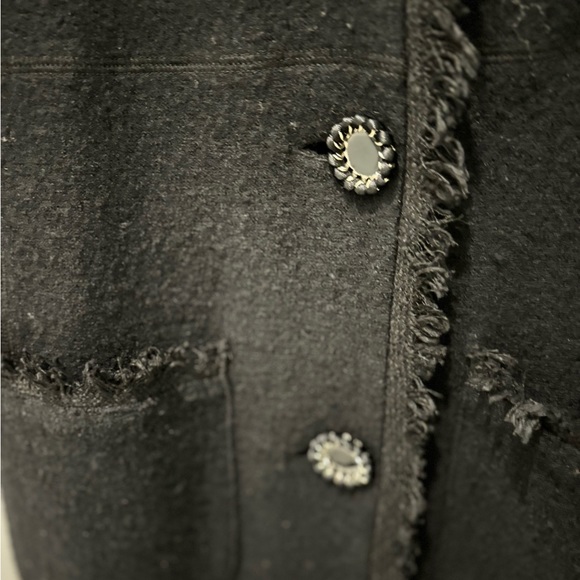 Long Karl Lagerfeld wool blended coat - Picture 5 of 8